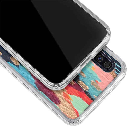 Etta Vee Color Melt Galaxy A50 Clear Case
